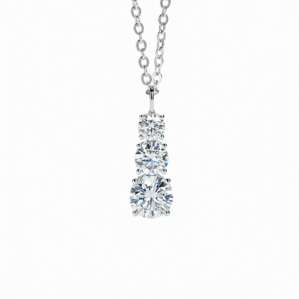Chloe 1.8 Carats Moissanite Necklace