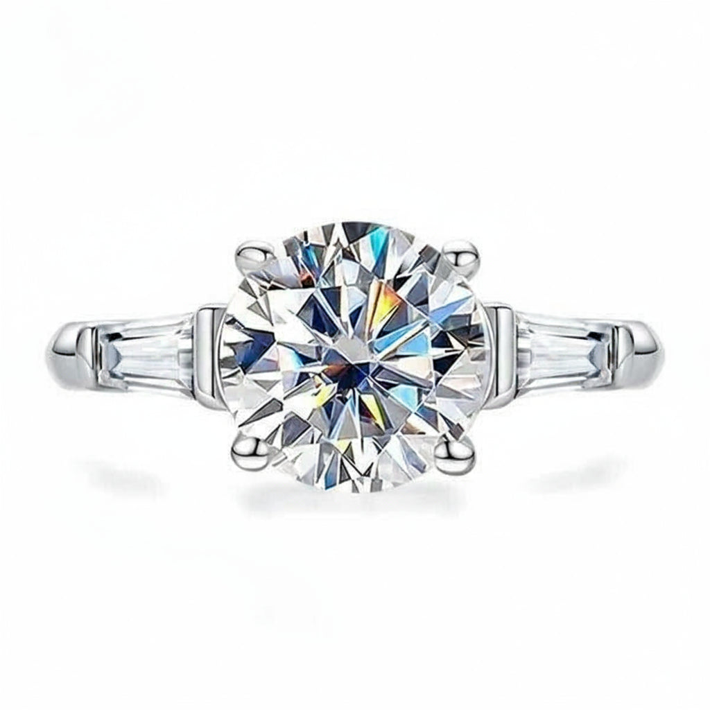 Stephanie 3.6 Carats Moissanite Engagement Ring