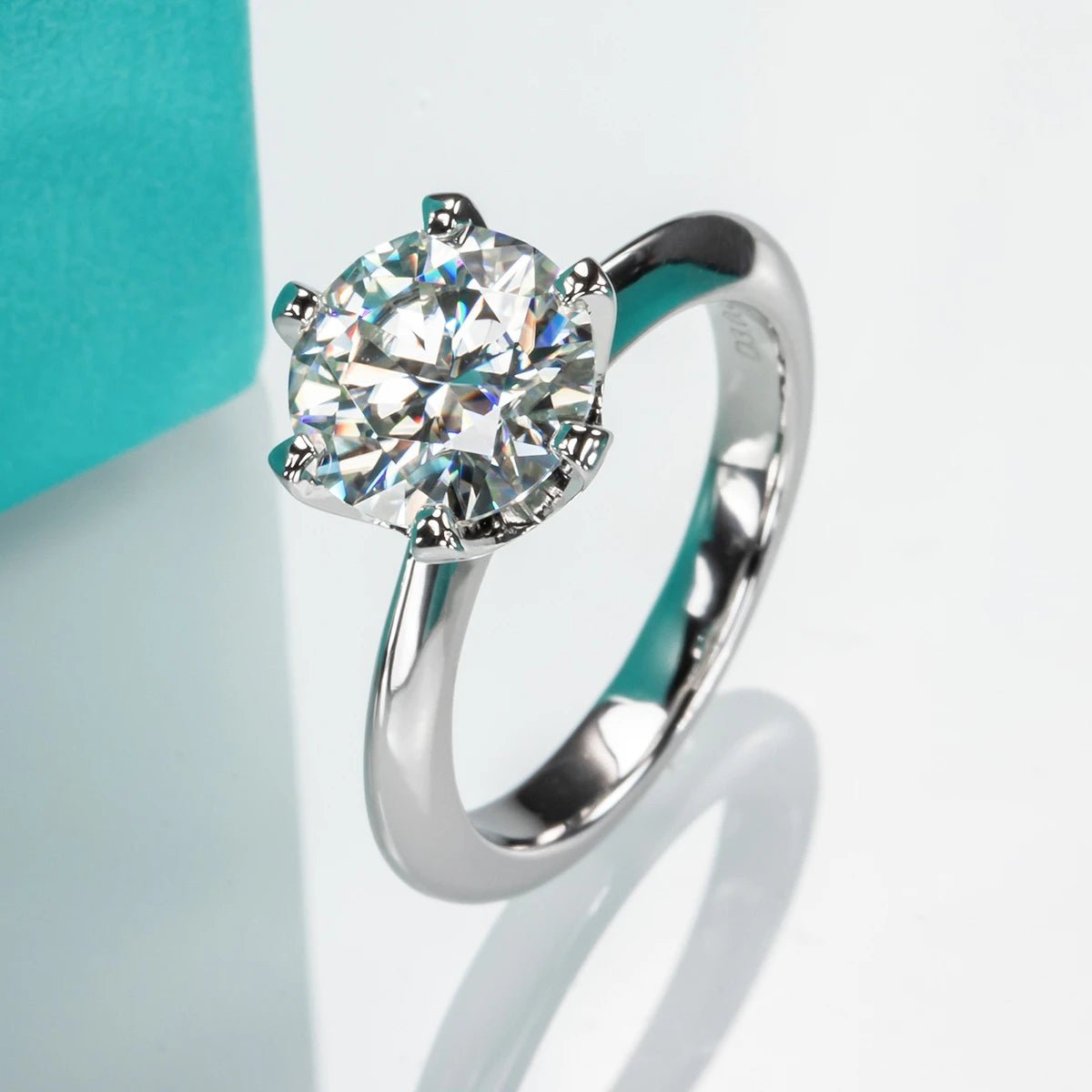Eloise Silver 18k Gold Plated - 1 to 5 Carats Engagement Ring