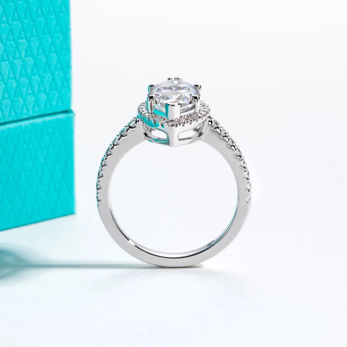 Tandin 3.47 Carats Silver Platinum Plated