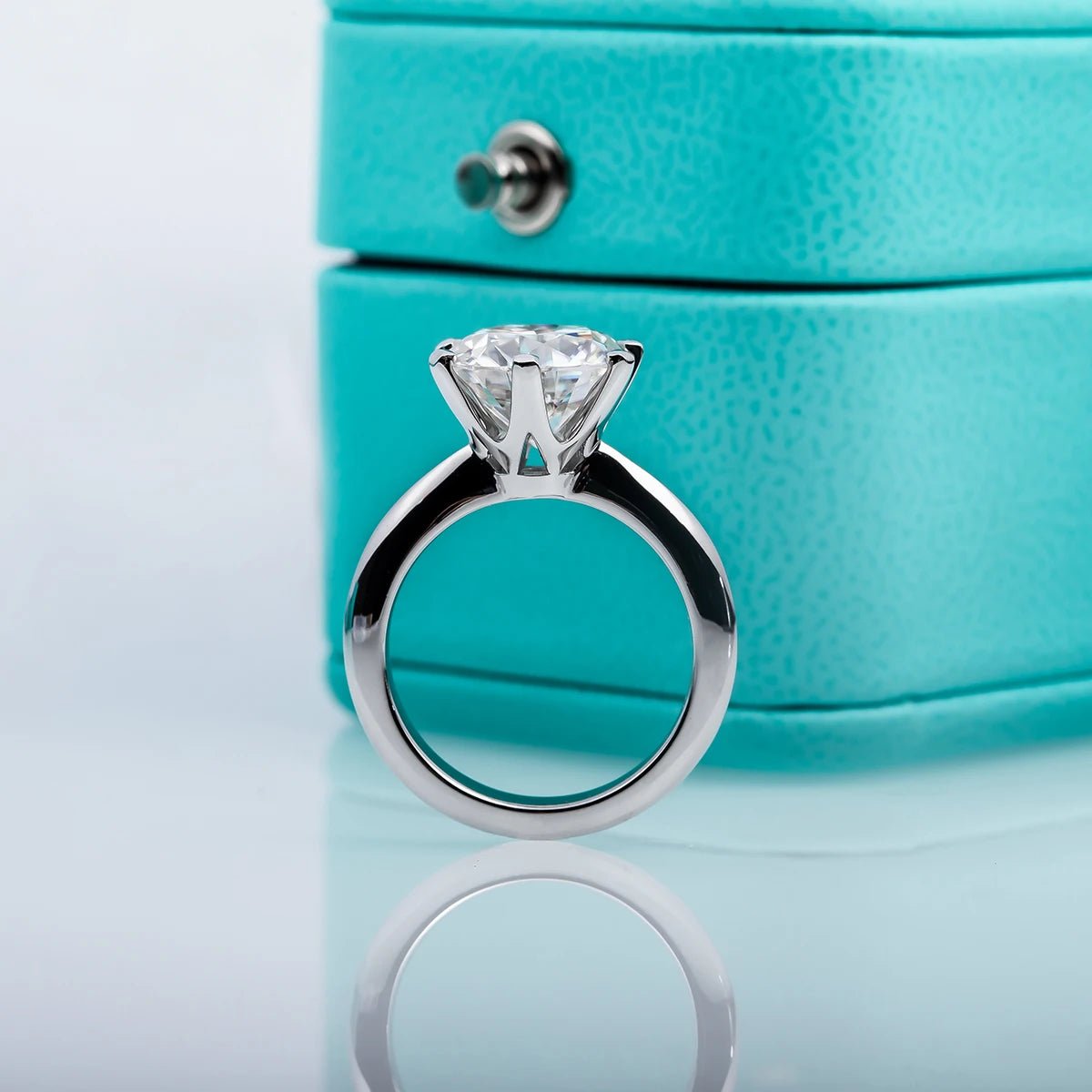 Eloise Silver 18k Gold Plated - 1 to 5 Carats Engagement Ring