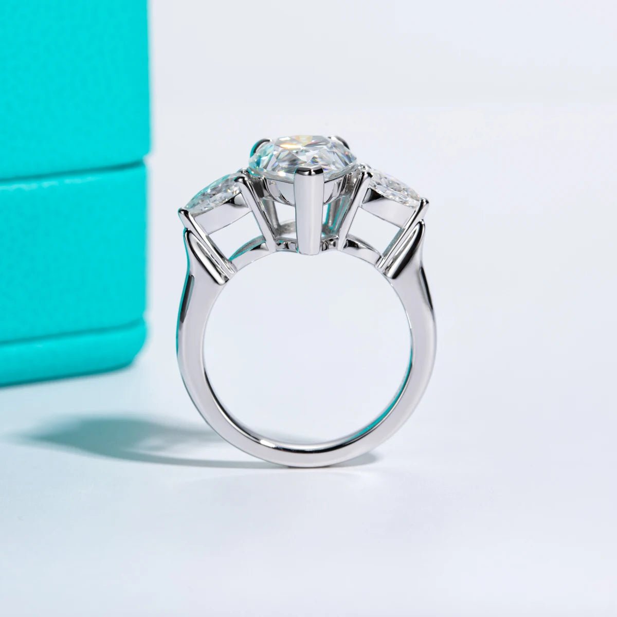 Tiffany 6 Carats 18k Gold Plated Engagement Ring