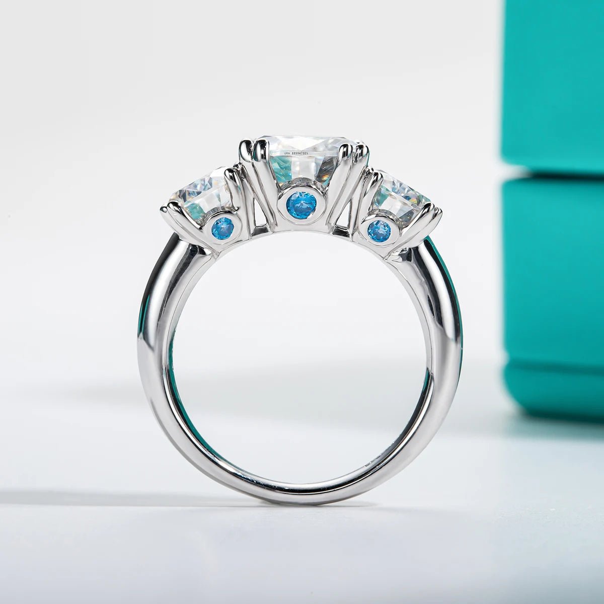 Kylie 5 Carats 18k Gold Plated Engagement Ring