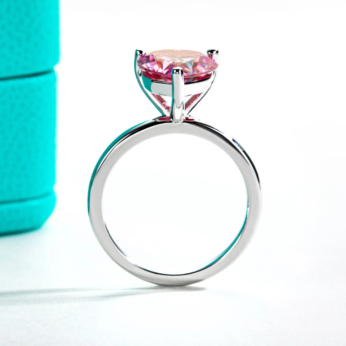 Aisha 3 Carats Silver Platinum Plated
