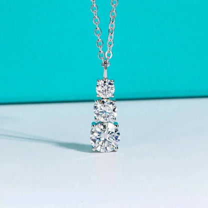 Chloe 1.8 Carats Moissanite Necklace