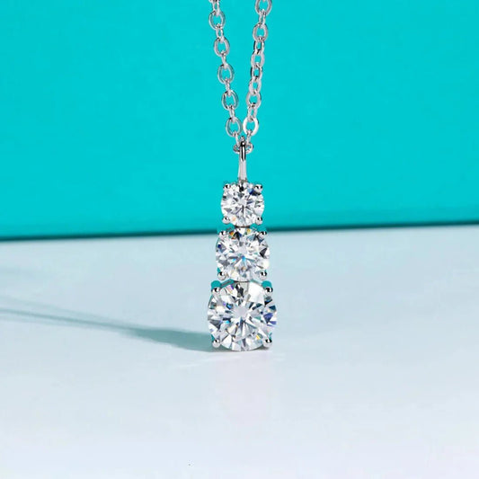 Chloe 1.8 Carats Moissanite Necklace