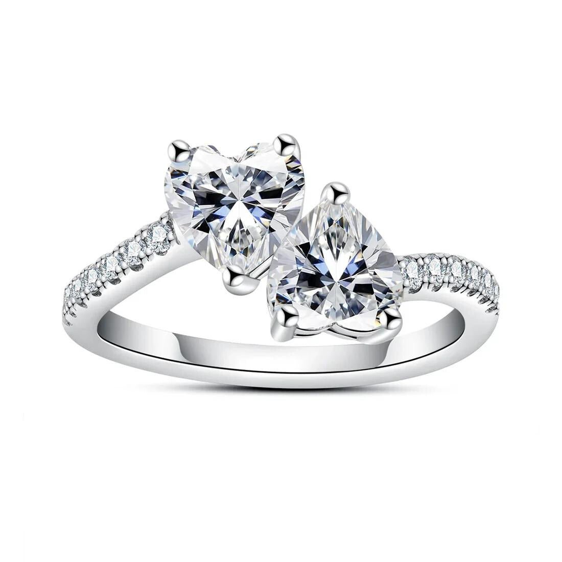 Vera 2 Carats 925 Sterling Silver