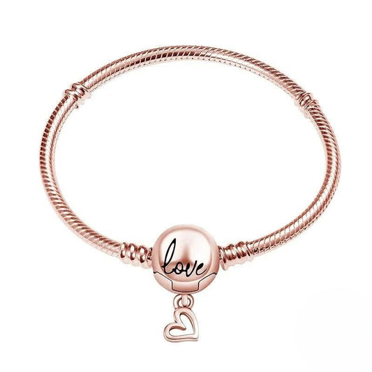Pink Charm Bracelet