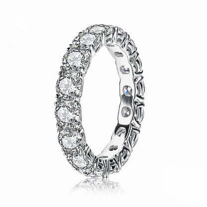 Louise 4.8-6.0 Carats Silver Platinum Plated