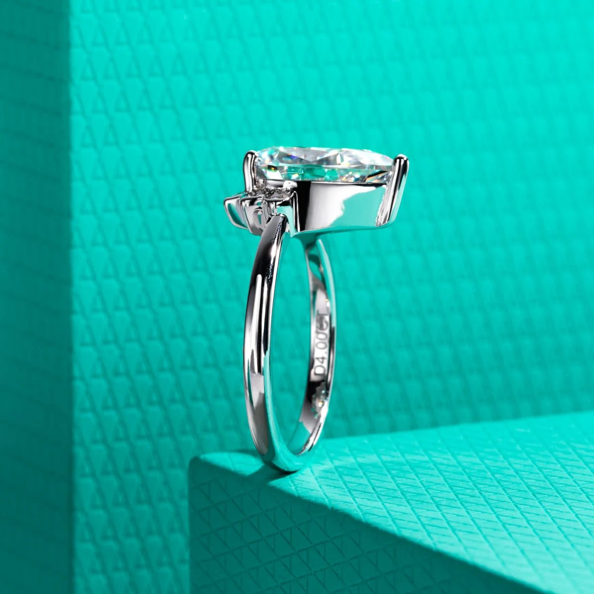 Marlena 4.10 Carats Moissanite Engagement Ring