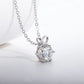 Snow Silver 18k Gold Plated 1-5 Carats