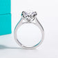 Daisy 3 Carats Moissanite Engagement Ring