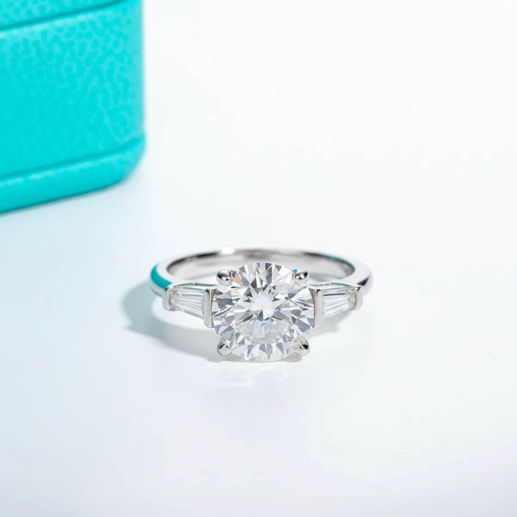 Stephanie 3.6 Carats Moissanite Engagement Ring