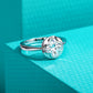 Kasey 2 Carats Moissanite Ring