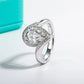 Rosie 2.5 Carats Silver Platinum Plated