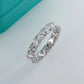 Louise 4.8-6.0 Carats Silver Platinum Plated