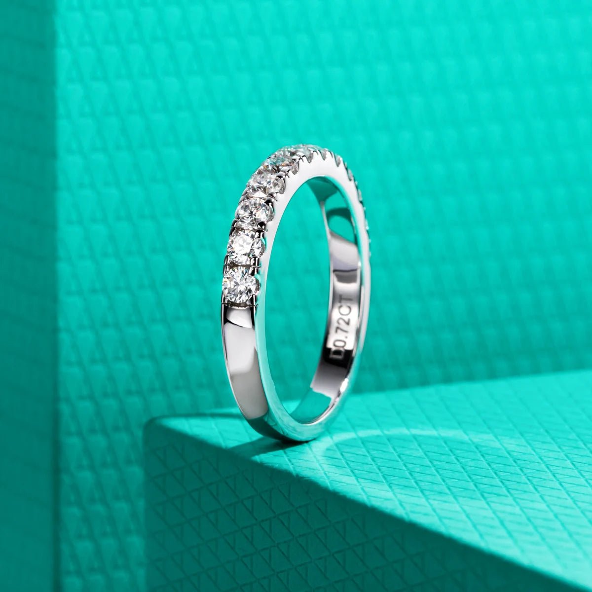 Natasha 0.72 Carat Silver 18k Gold Plated