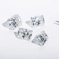 Loose Moissanite Radiants Size 0.2 Carat to 10 Carats