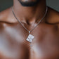 James Holy Bible + Cross 1.78 Carats Silver