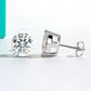 Bijou 0.5 to 3 Carats Silver Studs