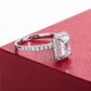 Aaliyah 2.51 Carats Moissanite Solid 14k White or Yellow Gold Engagement Ring