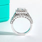 Penelope 3.88 Carats Silver Platinum Plated