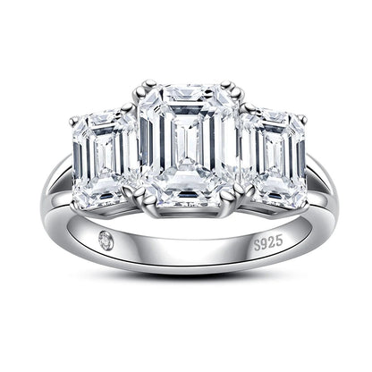 Amelia 5 Carats Silver Platinum Plated