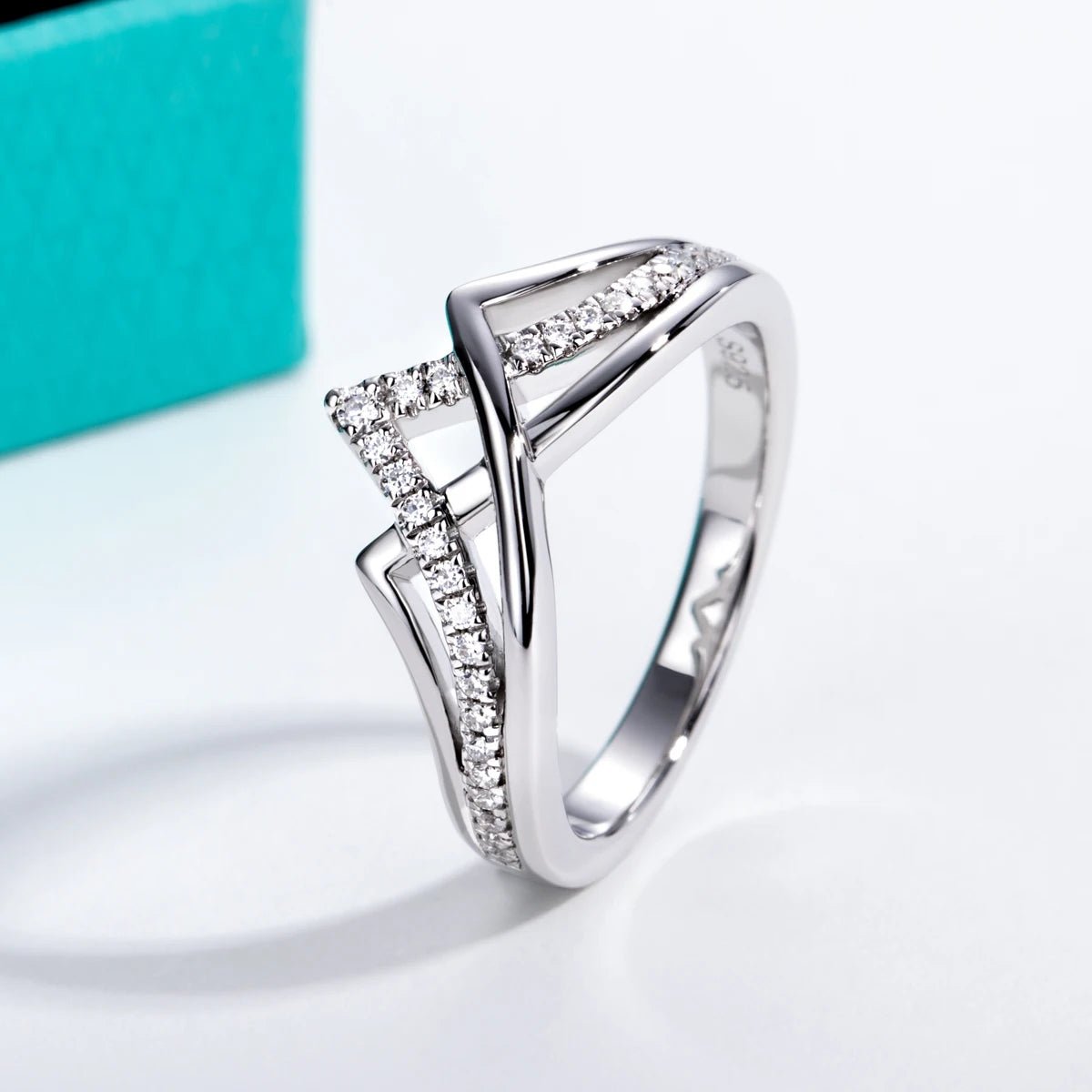 Everest Mountain Silver 18k Gold Plated