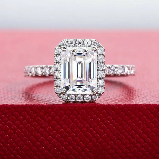 Aaliyah 2.51 Carats Moissanite Engagement Ring
