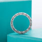 Louise 4.8-6.0 Carats Silver Platinum Plated