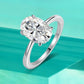 Cindy 4.5 Carats Moissanite 925 Sterling Silver Engagement Ring