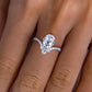 Nala 4.54 Carats Silver Platinum Plated
