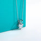 Zelda 2 to 5 Carats Silver Heart Pendant
