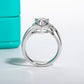 Rosie 2.5 Carats Silver Platinum Plated