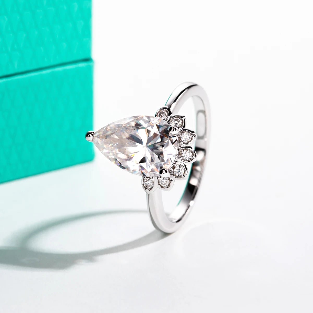 Marlena 4.10 Carats Moissanite Engagement Ring