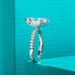 Sora 3.15 Carats Silver Platinum Plated