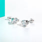 Bijou 0.5 to 3 Carats Silver Studs