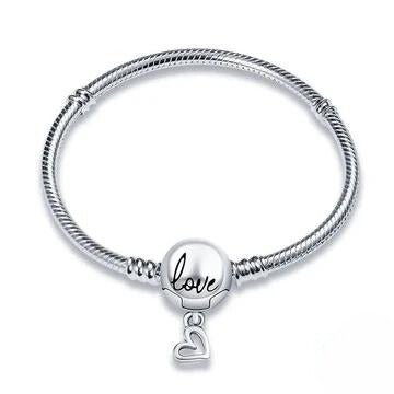 Handwritten Charm Bracelet