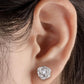 925 Sterling Silver Moissanite Flower Earrings - Jessica Carlson