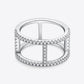 A Love Like This Platinum-Plated Sterling Silver Moissanite Bracelet - Jessica Carlson